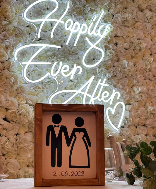 Married Couple - Wedding Sign