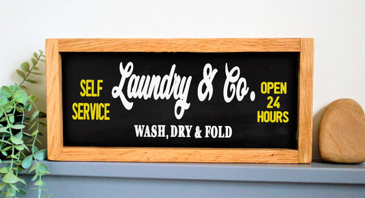 Laundry & Co - Laundry Sign